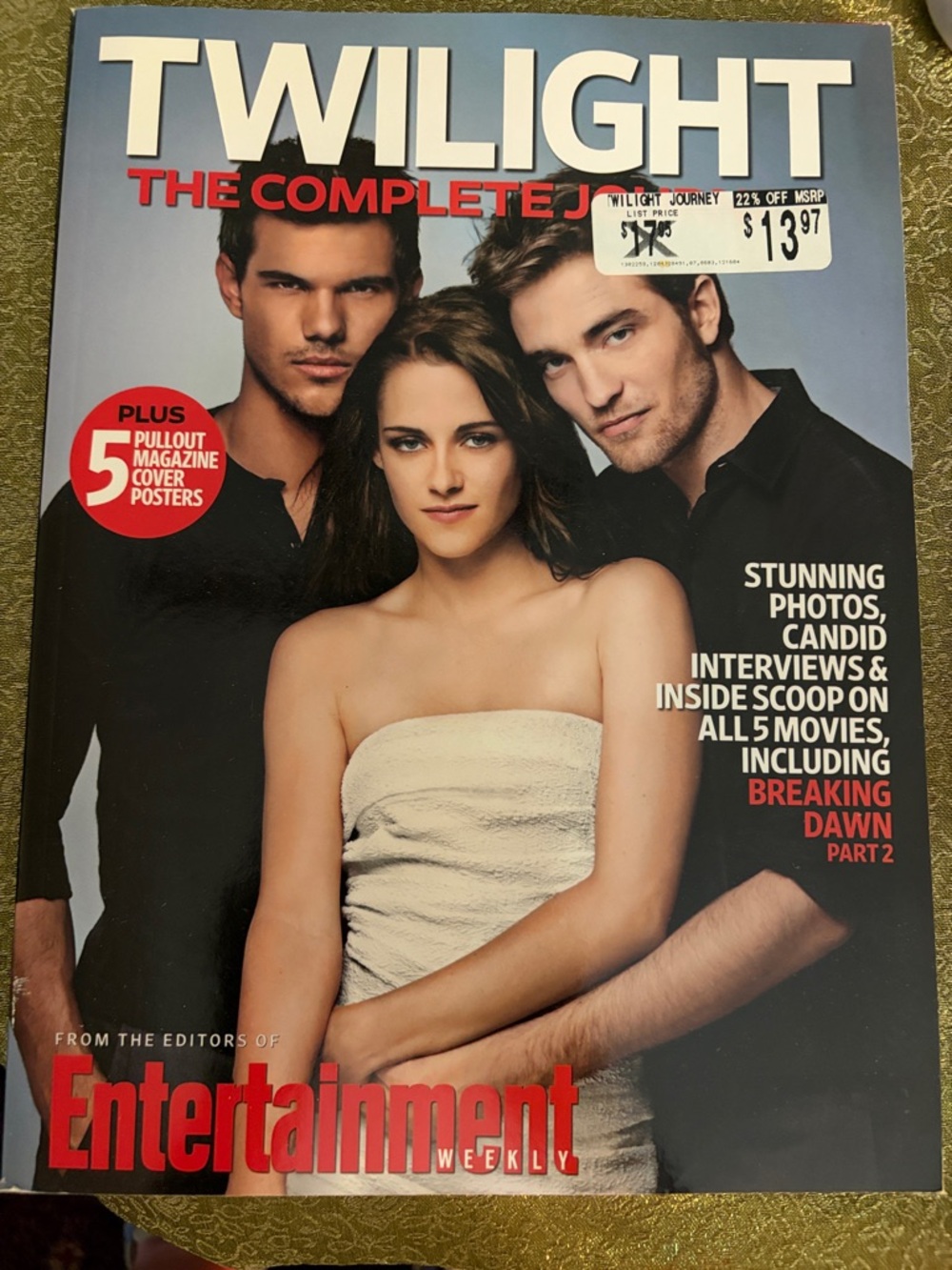 Twilight: The Complete Journey Magazine - White Cover